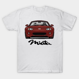 MX5 Miata NC1 Copper Red T-Shirt